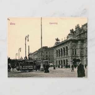 Vienna, Austria, Opernring, 1910 Vintage Postcard