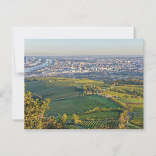 Vienna, Austria, Panorama from the Kahlenberg Postcard