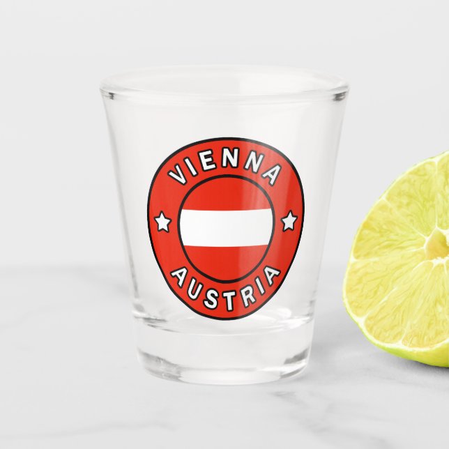 Vienna Austria Shot Glass (Front)