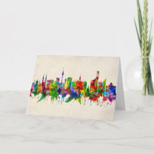 Vienna Austria Skyline Holiday Card