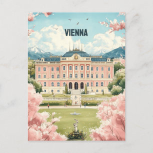 Vienna Austria Travel Postcard