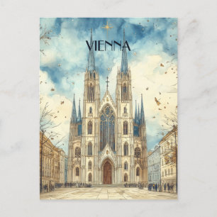 Vienna Austria Travel Postcard