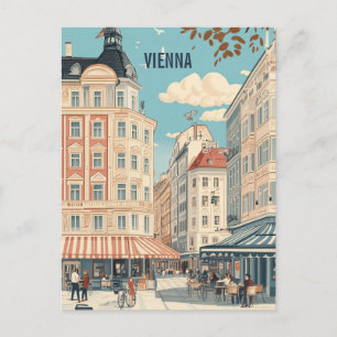 Vienna Austria Travel Postcard