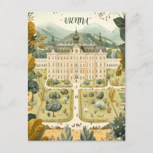 Vienna Austria Travel Postcard