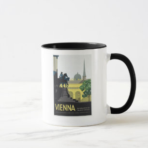 Vienna Austria - Vintage Travel Coffee Mug