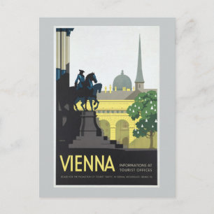 Vienna Austria - Vintage Travel Postcard