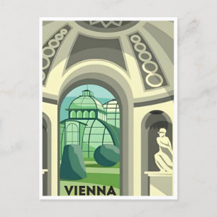 Vienna Austria Vintage Travel tourism souvenir Postcard