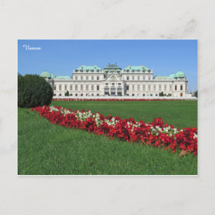 Vienna Belvedere, Austria Postcard
