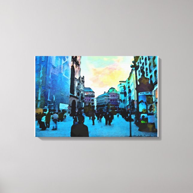 Vienna Canvas Print (Front)