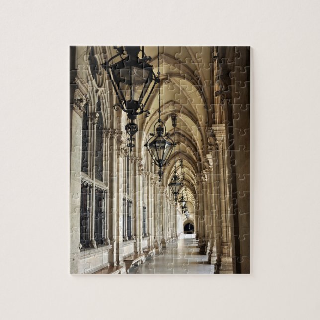 Vienna City Hall Architecture Jigsaw Puzzle (Vertical)