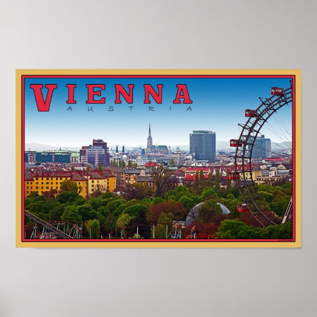 Vienna - Cityscape Poster (Front)