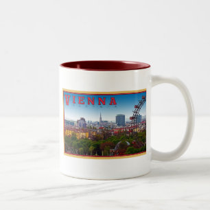 Vienna - Cityscape Two-Tone Coffee Mug