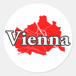 Vienna Classic Round Sticker