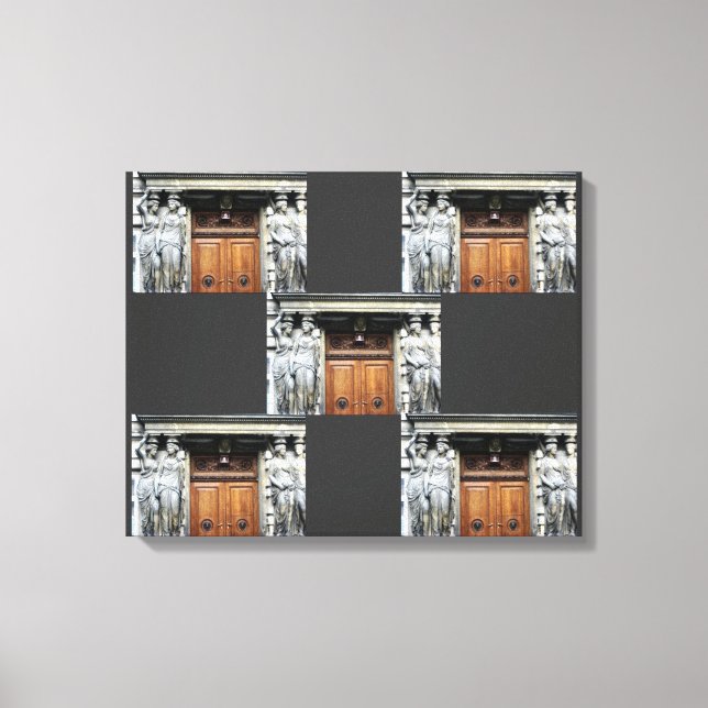 Vienna Doorway Canvas Print (Front)