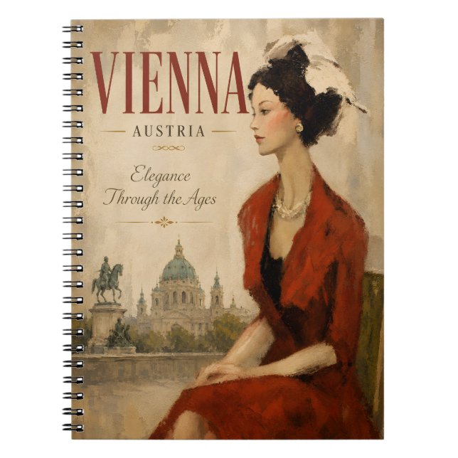 Vienna Elegance Through Ages Notebook (Front)