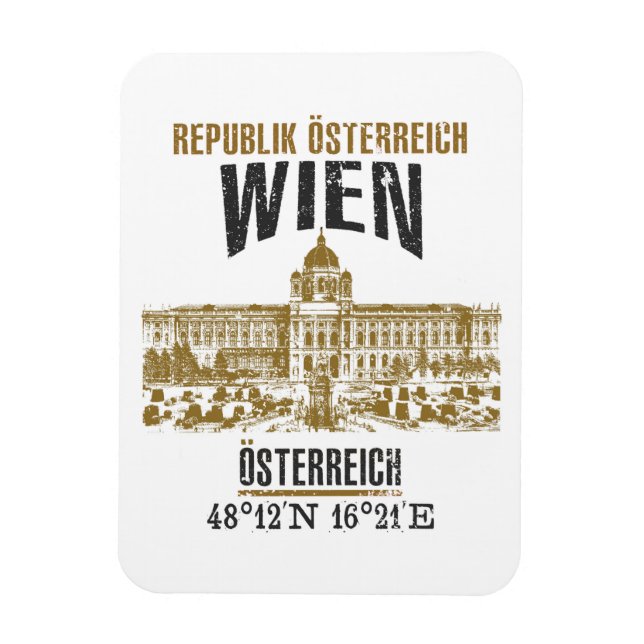 Vienna Magnet (Vertical)