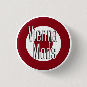Vienna Mods 3 Cm Round Badge
