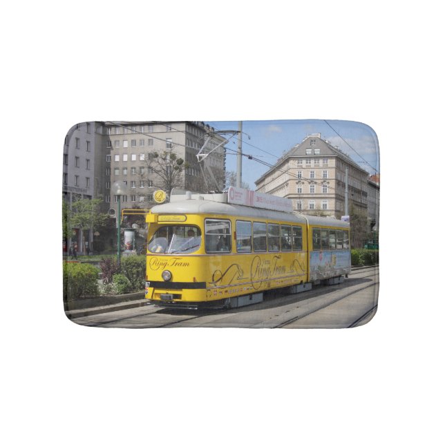 Vienna Ring Tram Bath Mat (Front)