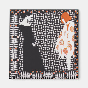 Vienna Secession - Kolo Moser Vorfruhling Magnet