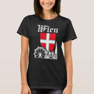 Vienna Skyline Austria Ferris Wheel Prater Stephan T-Shirt