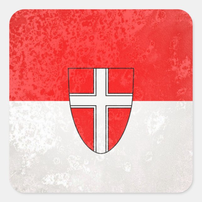 Vienna Square Sticker (Front)