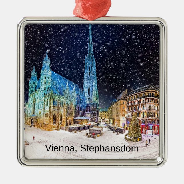 Vienna, St. Stephen's Cathedral, Metal Tree Decoration (Front)