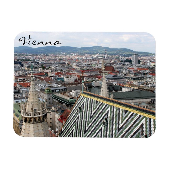 vienna st stephens roof magnet (Horizontal)