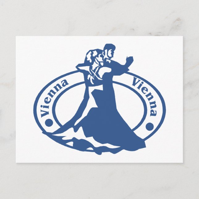 Vienna Stamp Postcard (Front)