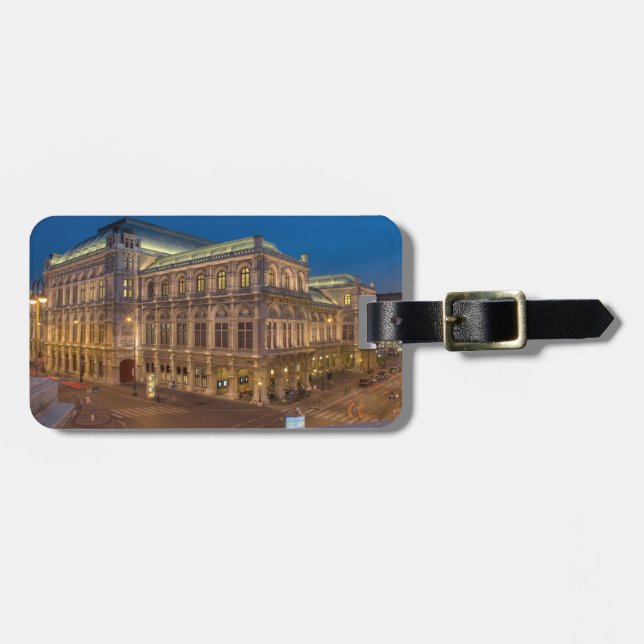 Vienna State Opera, Austria Luggage Tag (Front Horizontal)