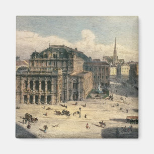 Vienna State Opera House, c.1869 Magnet