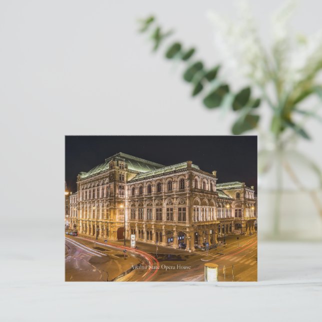 Vienna State Opera House Postcard (Standing Front)