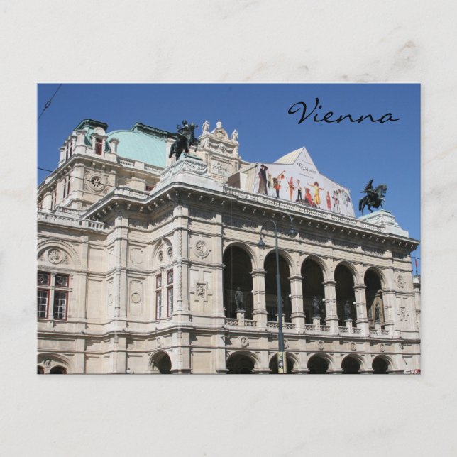 vienna state opera postcard (Front)