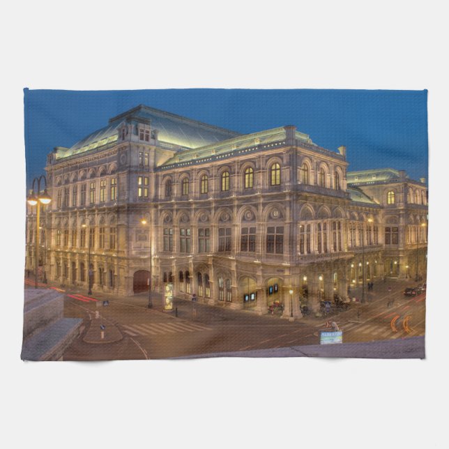 Vienna State Opera Tea Towel (Horizontal)