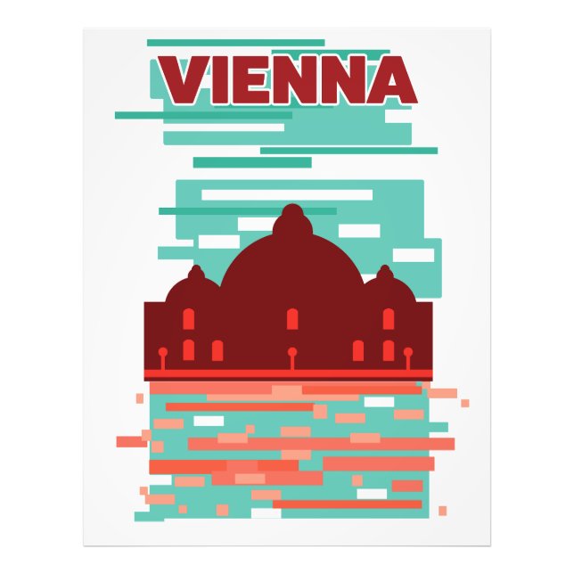 Vienna Travel poster (Front)