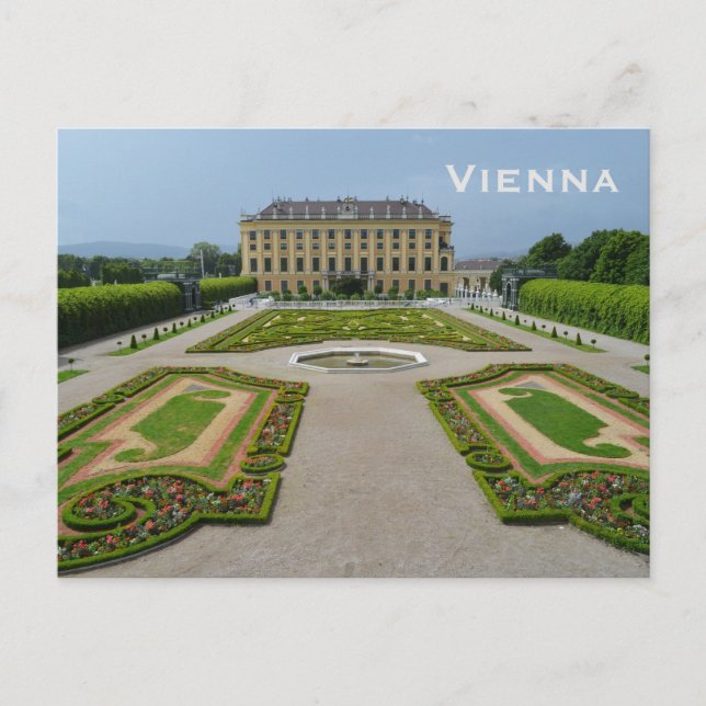 Vienna Vintage Tourism Travel Add Postcard (Front)