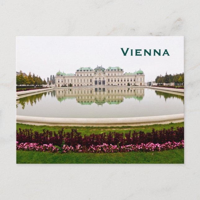 Vienna Vintage Tourism Travel Add Postcard (Front)