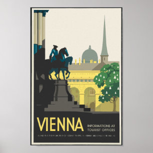 Vienna Vintage Travel Poster