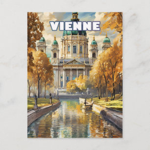 Vienna, where coffee is an art, a passion postcard