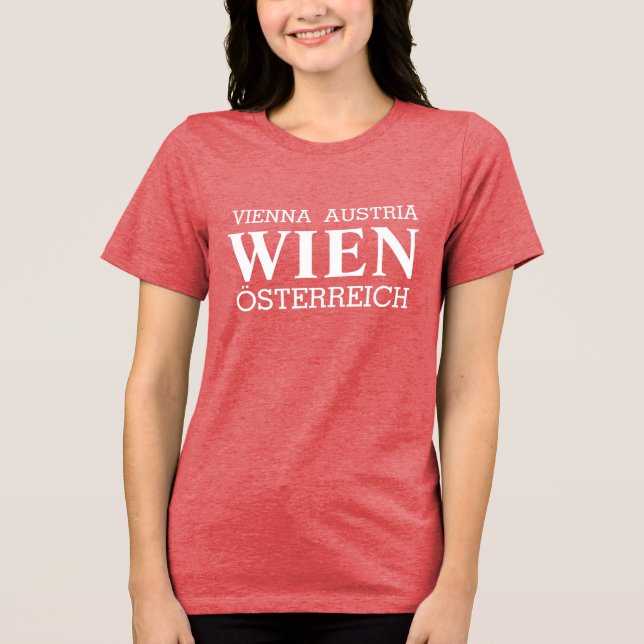 Vienna - Wien shirts & jackets (Front)