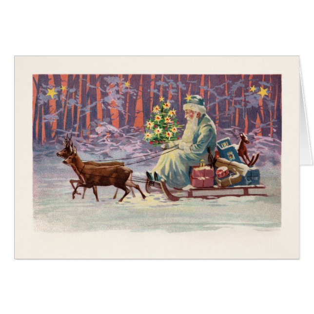 Vienna Woods Santa Card (Front Horizontal)