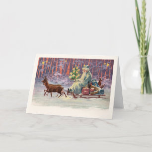 Vienna Woods Santa Holiday Card