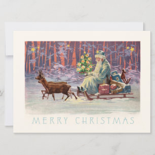 Vienna Woods Santa Holiday Card