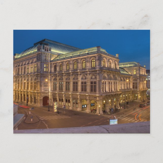 Vienna's State Opera, Austria Postcard (Front)