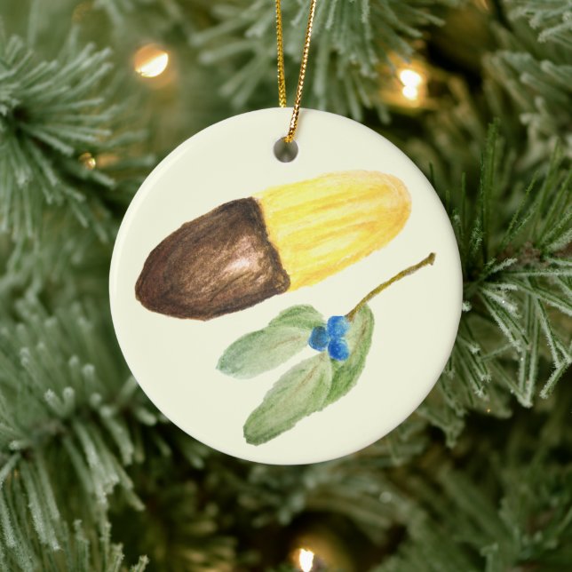 Viennese Fingers Chocolate Biscuit Christmas Ceramic Tree Decoration (Tree)