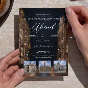 Viennese Gala & Presentation Evening Invitation