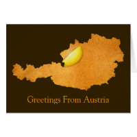 Viennese Schnitzel - Map Of Austria