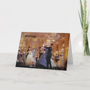 Viennese Waltz Card