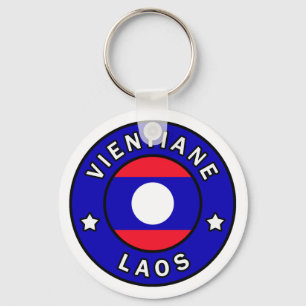 Vientiane Laos Key Ring