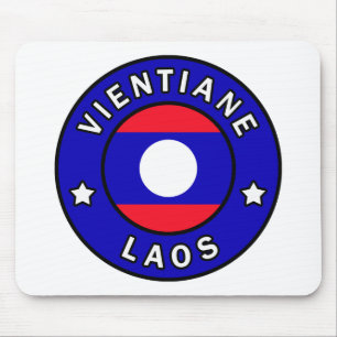 Vientiane Laos Mouse Mat