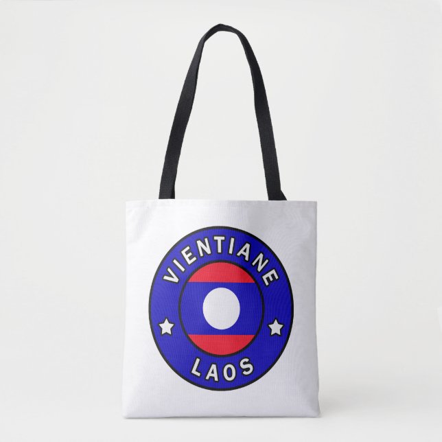 Vientiane Laos Tote Bag (Front)